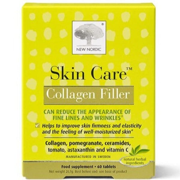 New Nordic Skin Care Collagen Filler 60 Tabs