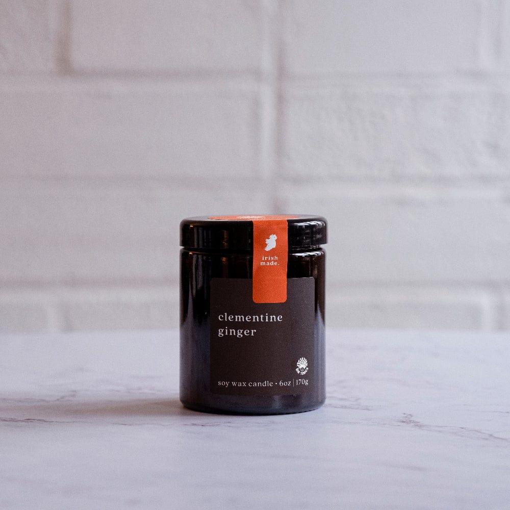 Óir Tonics Moss Boss | Clementine & Ginger Soy Wax Candle