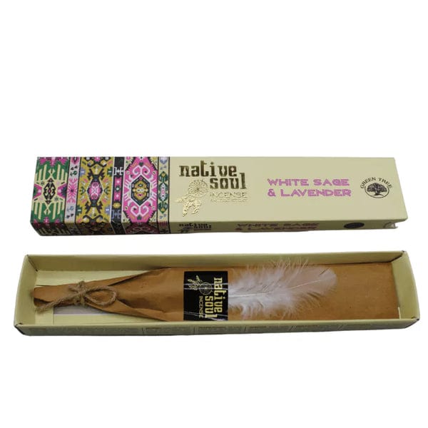 Native Soul White Sage & Lavender Incense 15g