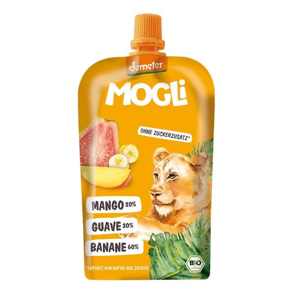 Mogli Guava, Banana & Mango Fruit Pouch