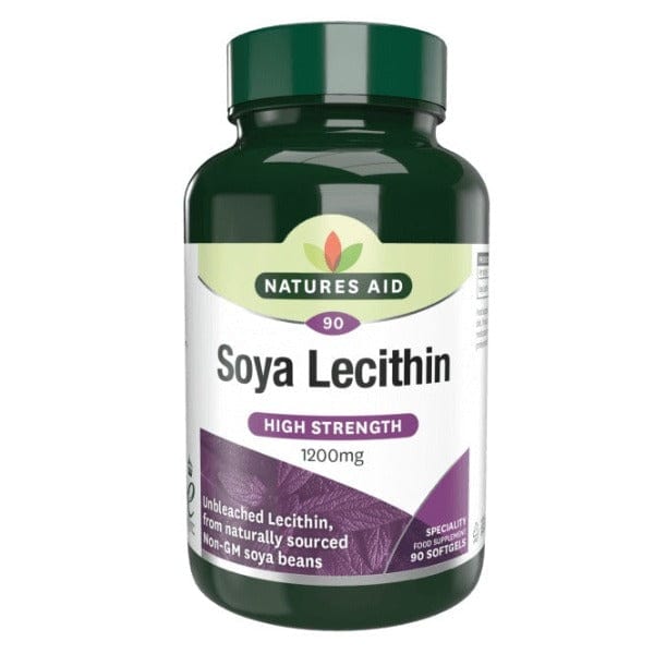 Natures Aid Soya Lecithin 90 Softgels