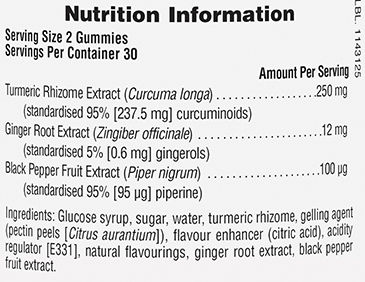 Natures Plus Turmeric 60 Gummies