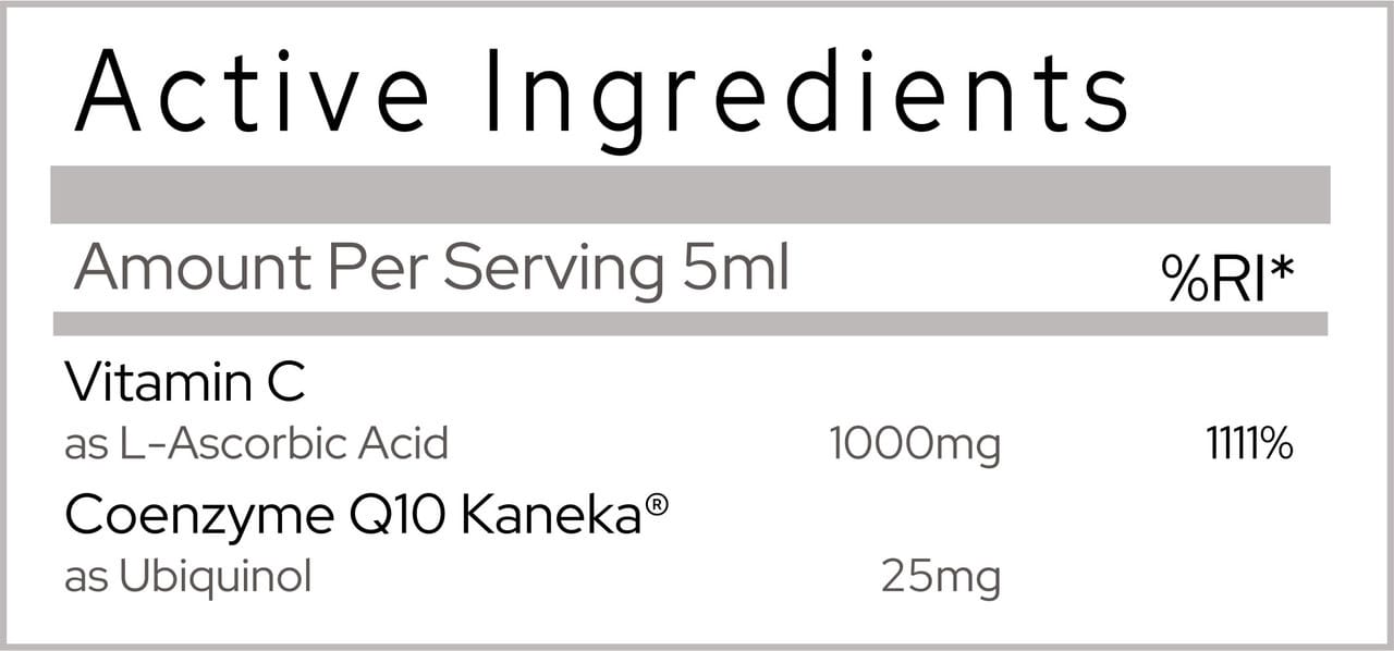 Porebski Liposomal Vitamin C & CoQ10 (Ubiquinol) 250ml