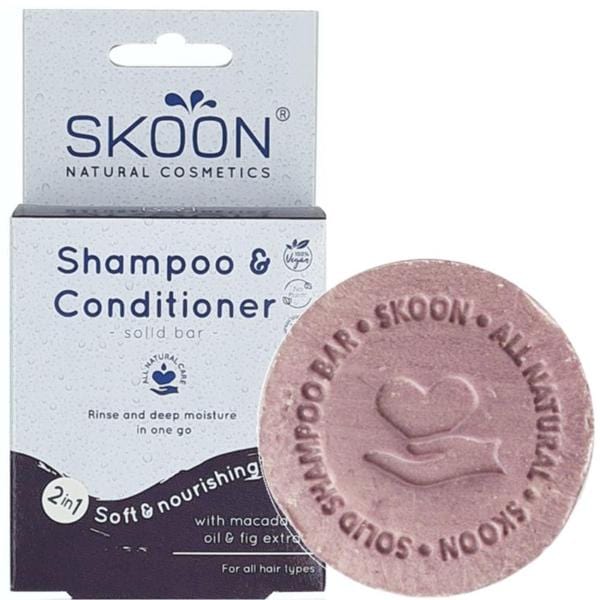 Skoon Solid Shampoo & Conditioner 2in1 Bar 90g