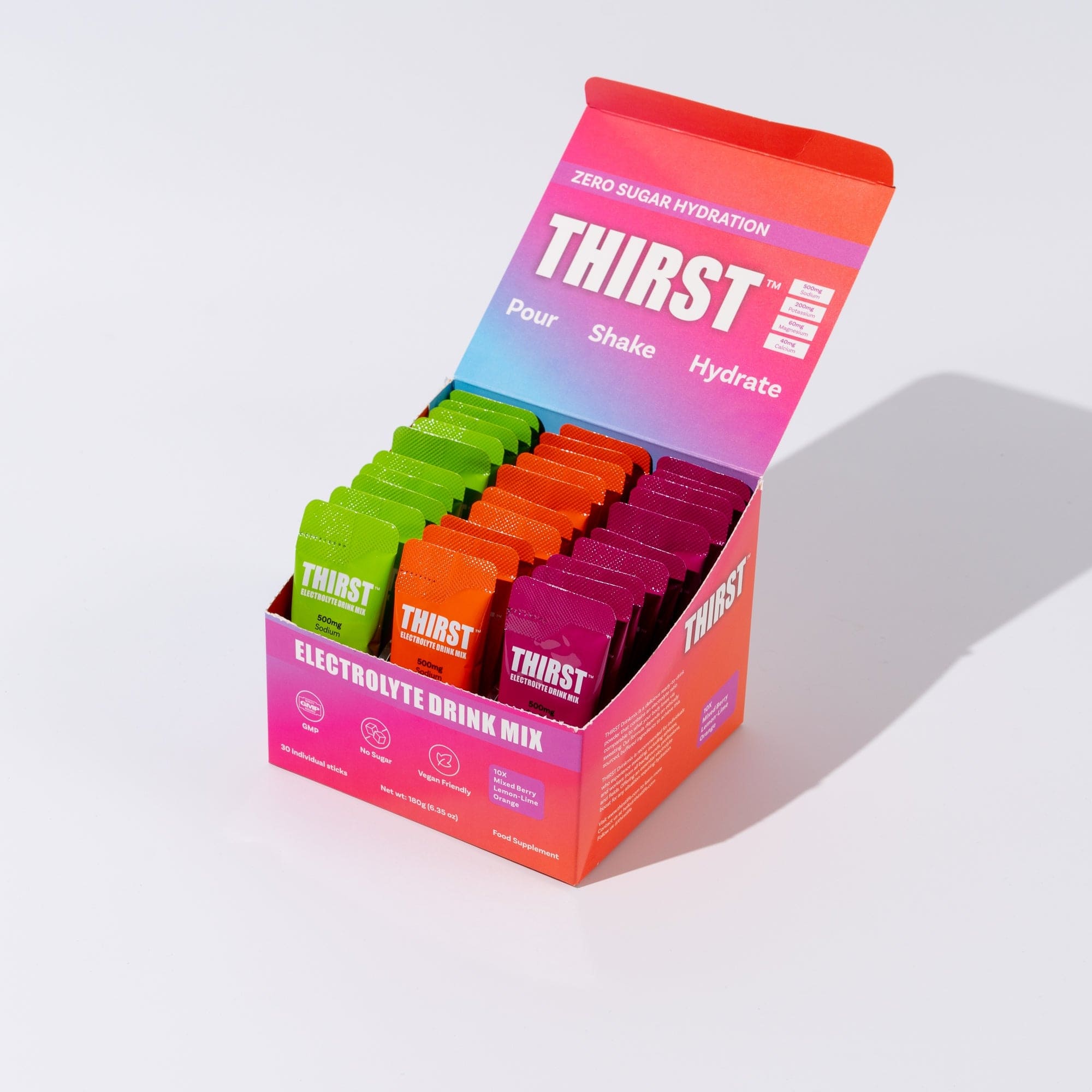 Thirst Hydration Electrolyte Sachets