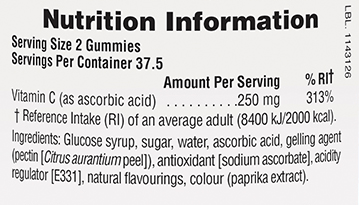 Natures Plus Vitamin C 75 Gummies