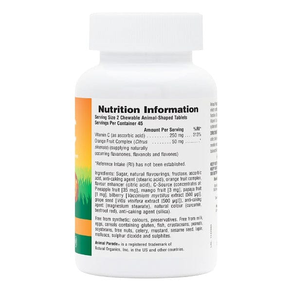 Natures Plus Animal Parade Vitamin C 90 Tabs