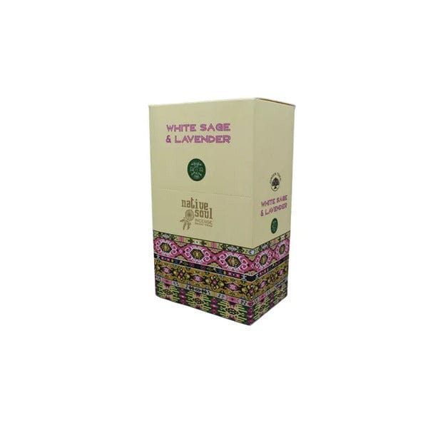 Native Soul White Sage & Lavender Incense 15g