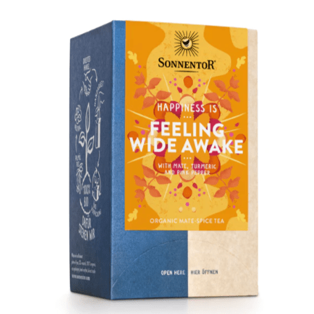 Sonnentor Organic Feeling Wide Awake Tea 18 Bags