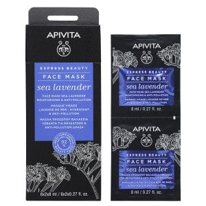 Apivita Sea Lavender Face Mask (2x8ml)