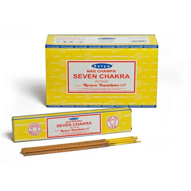 Satya Seven Chakra Incense 15g