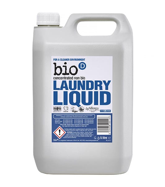 Bio-D Fragrance Free Laundry Liquid 5ltr refill