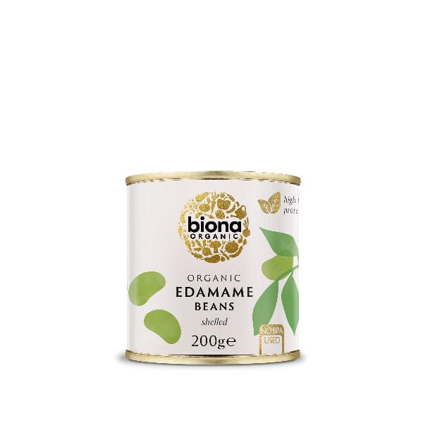 Biona Organic Edamame Beans Can 200g