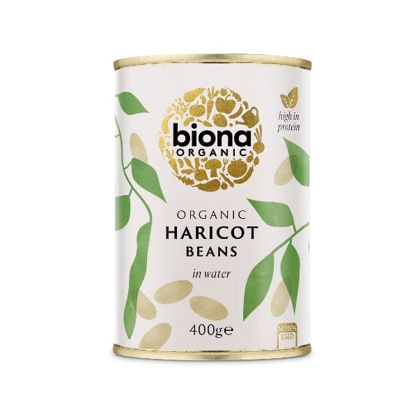 Biona Organic Haricot Beans Can 400g