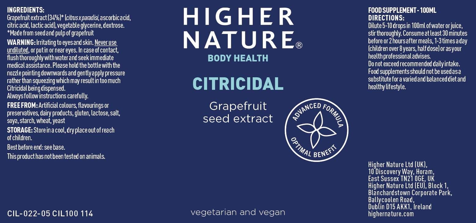 Higher Nature Citricidal