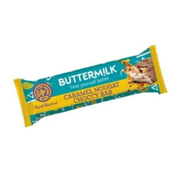 Buttermilk Vegan Caramel Nougat Bar 50g