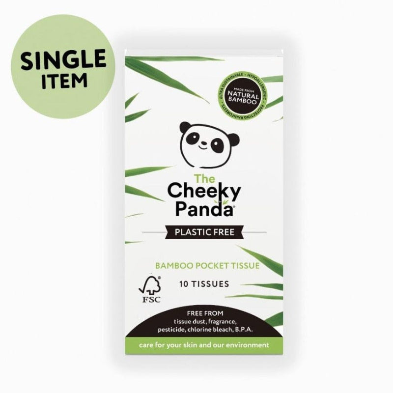 Cheeky Panda Pocket Tissues Single Pack
