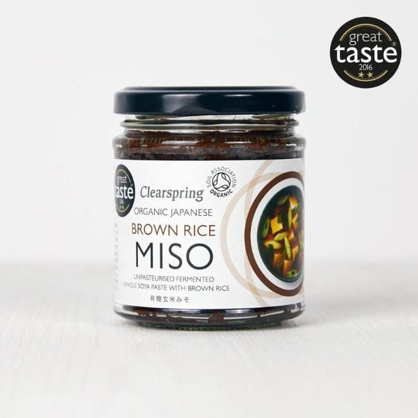 Clearspring Organic Brown Rice Miso Paste - Unpasteurised