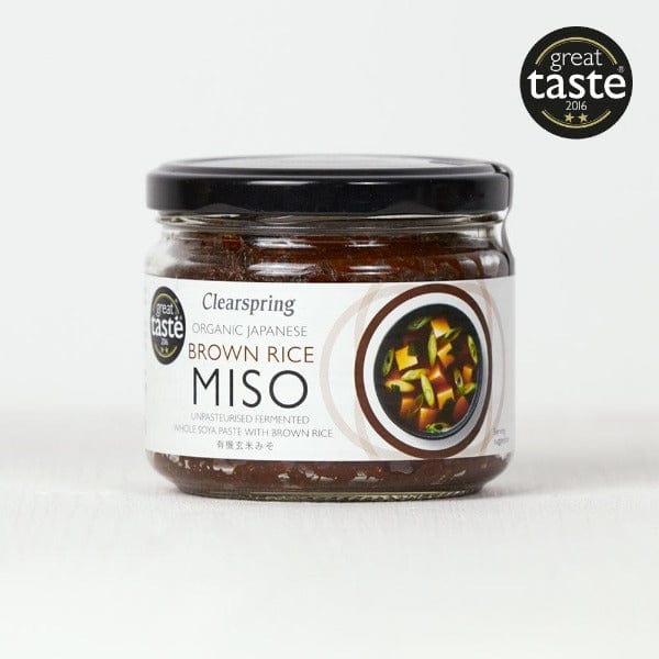 Clearspring Organic Brown Rice Miso Paste - Unpasteurised