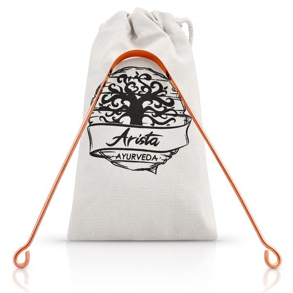 Arista Copper Tongue Scraper