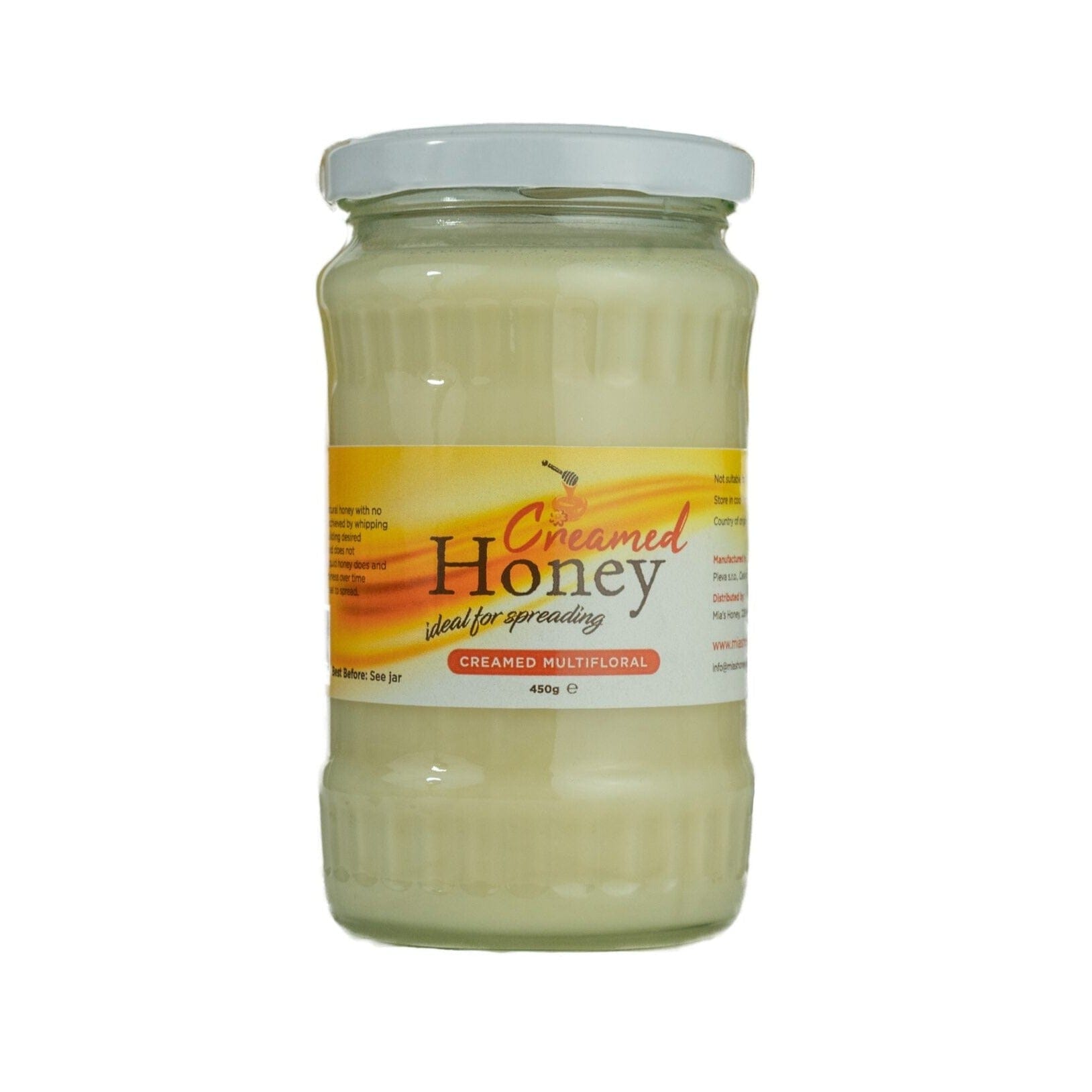 Mia's Honey Creamed Multifloral Honey 450g