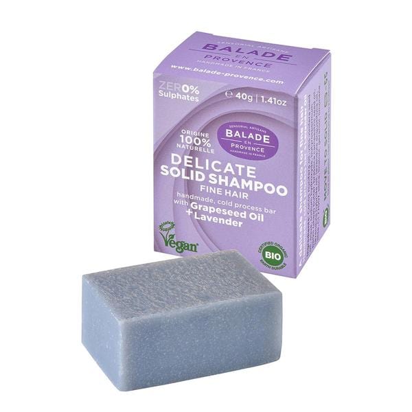 Balade En Provence Vegan Delicate Solid Shampoo For Fine Hair 40g