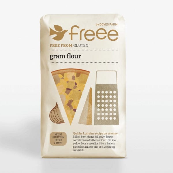 Doves Farm Gluten Free Gram Flour 1kg chickpea flour