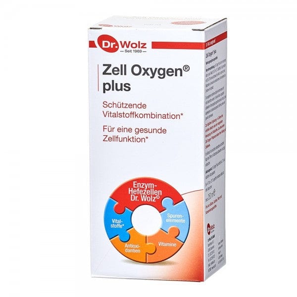 Dr Wolz Zell Oxygen Plus liquid supplement for immune support and fatigue