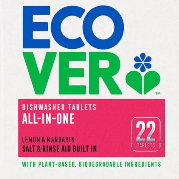 Ecover All-In-One Dishwasher 22 Tablets