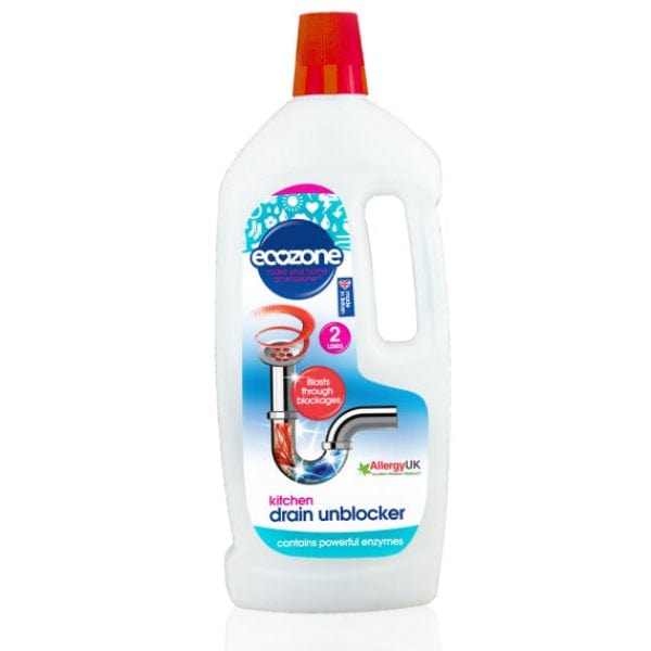 Ecozone Kitchen Drain Unblocker 1ltr