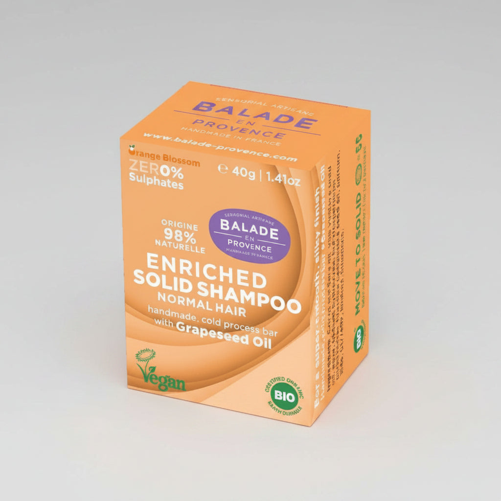 Balade En Provence Vegan Enriched Solid Shampoo 40g