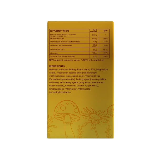 fabÜ Shrooms Meno & Peri 60 Caps