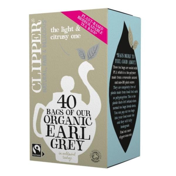 Clipper Organic Fairtrade Earl Grey 40 Tea Bags