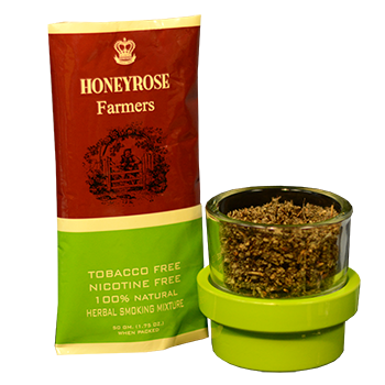 Honeyrose herbal smoking mixture nicotine-free and tobacco-free