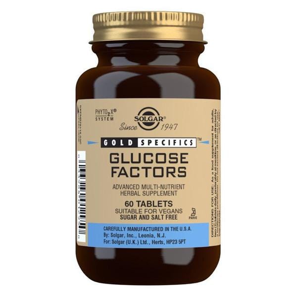 Solgar Glucose Factors 60 Tabs