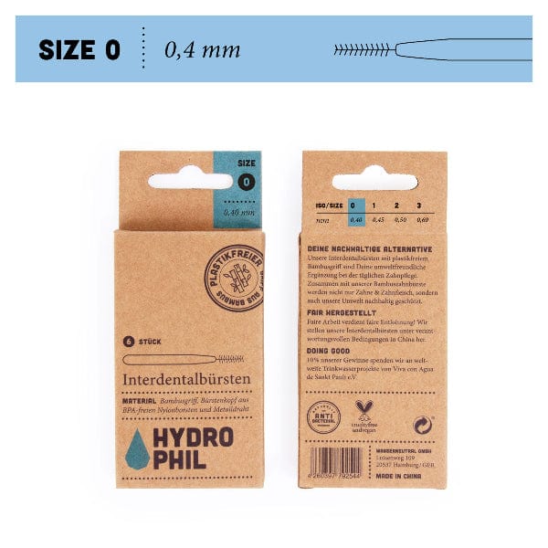 Hydro Phil Bamboo Interdental Brushes
