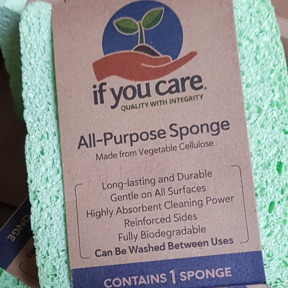 If You Care All-Purpose Sponge made from Vegetable cellulose