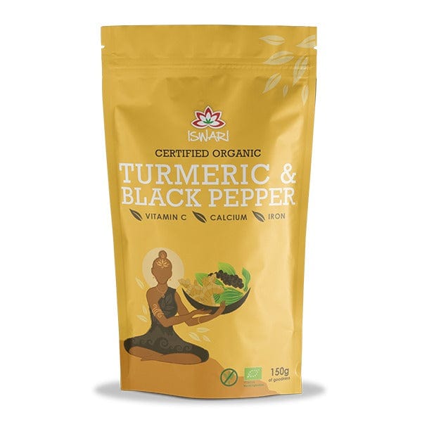 Iswari Turmeric & Black Pepper 150g