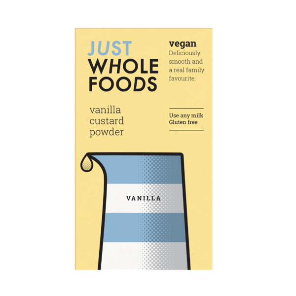Just Wholefoods Vanilla Custard Powder 100g
