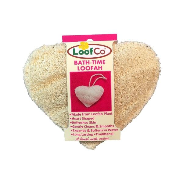 Loofco Bath-Time Heart Shaped Loofah
