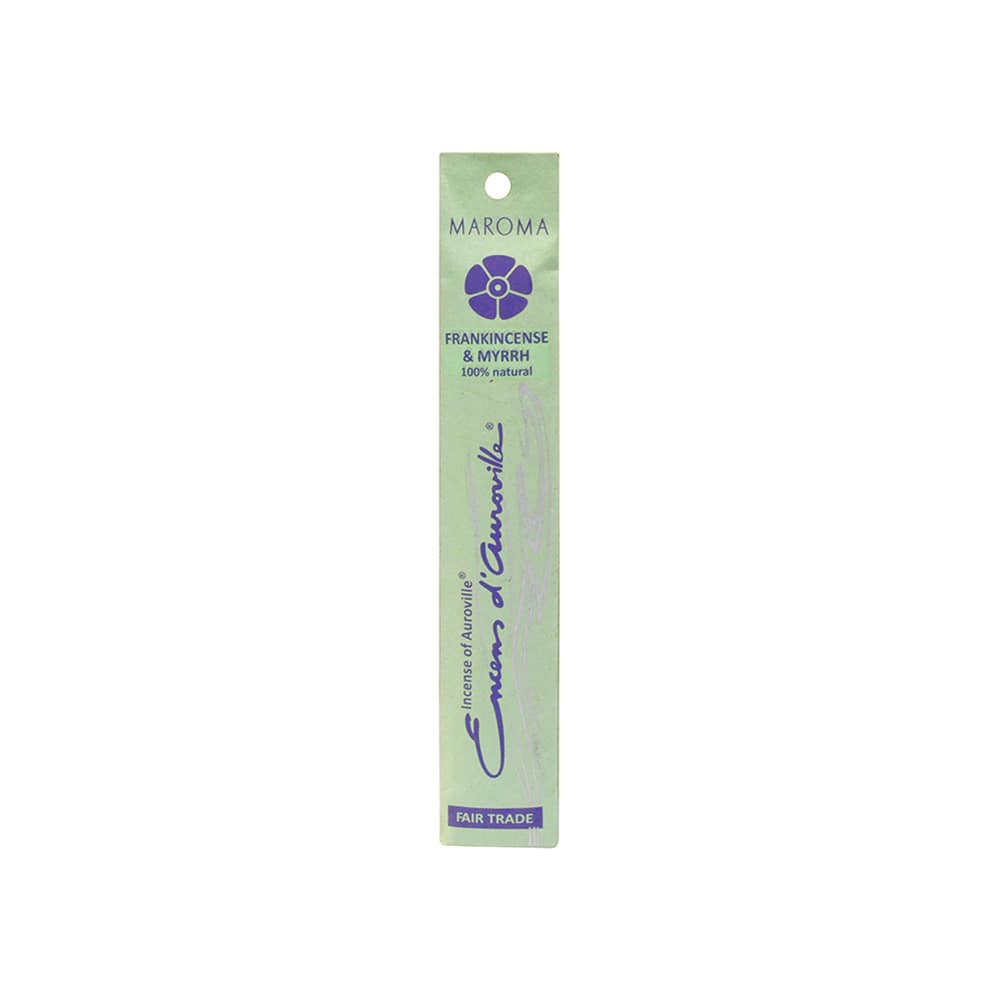 Maroma Frankincense & Myrrh Incense 10 Sticks