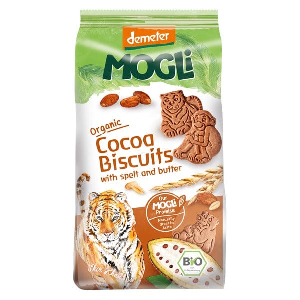Mogli Organic Cocoa Biscuits 125g