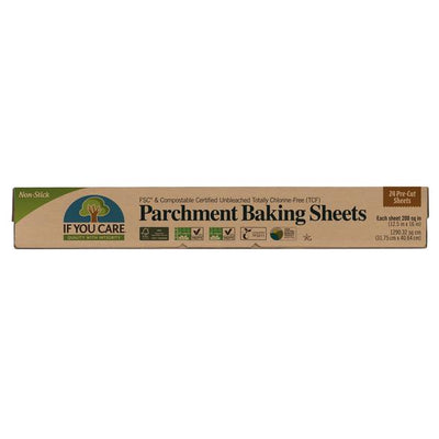 If You Care Unbleached Parchment Paper sheets