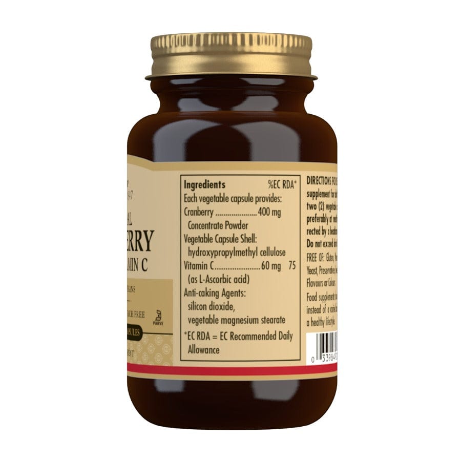 Solgar Natural Cranberry 60 Caps
