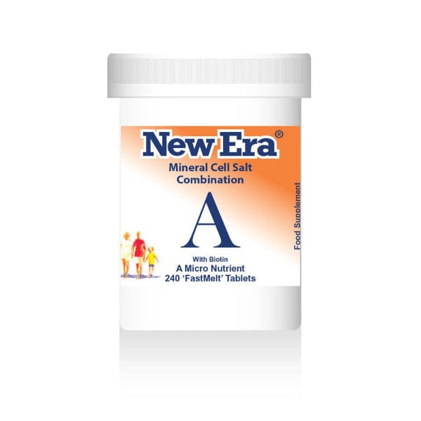 New Era Combination A Tissue Salts 240 Tabs