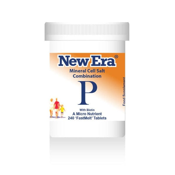 New Era Combination P Tissue Salts 240 Tabs