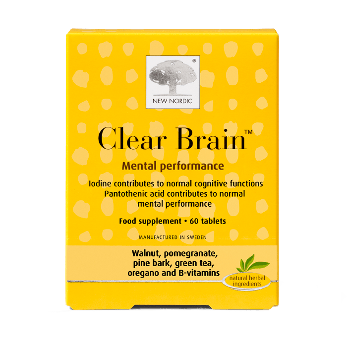 New Nordic Clear Brain 60 Tabs