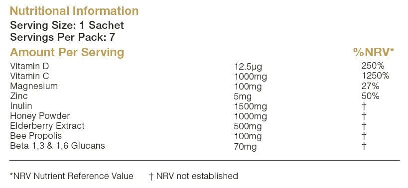 Proven Urgent-C Night-Time Immune Support 7 Sachets