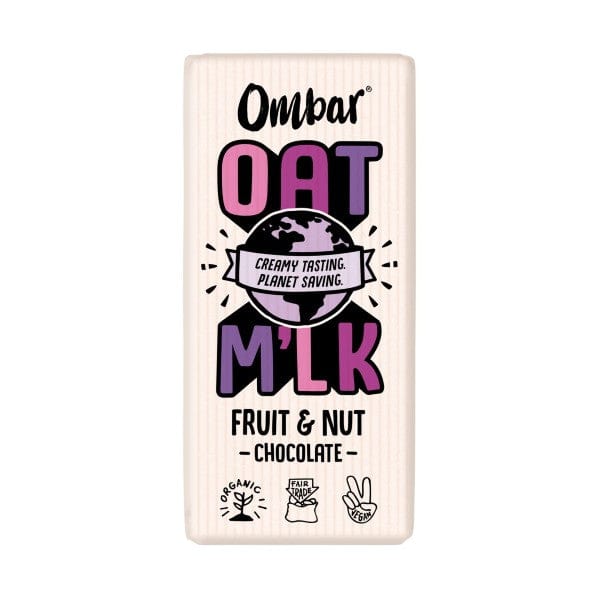 Ombar Organic Oat M'lk Fruit & Nut Bar 70g