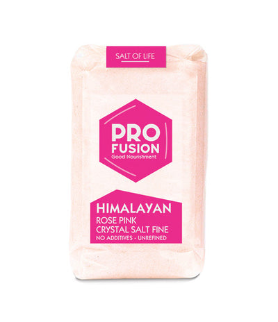 Profusion Himalayan Rose Pink Crystal Salt 500g